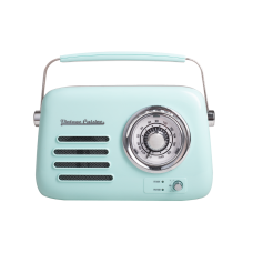 Кухонне радіо Vintage Cuisine ретро з Bluetooth та акумулятором М'ятне