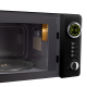 Мікрохвильова піч Vintage Cuisine у ретро стилі 700W Чорна