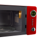 Мікрохвильова піч Vintage Cuisine у ретро стилі 700W Червона