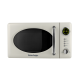 Мікрохвильова піч Vintage Cuisine у ретро стилі 700W Кремова