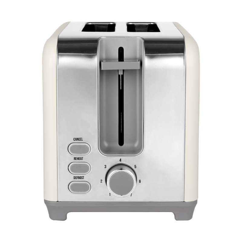 Тостер Vintage Cuisine у ретро стилі 930W Кремовий