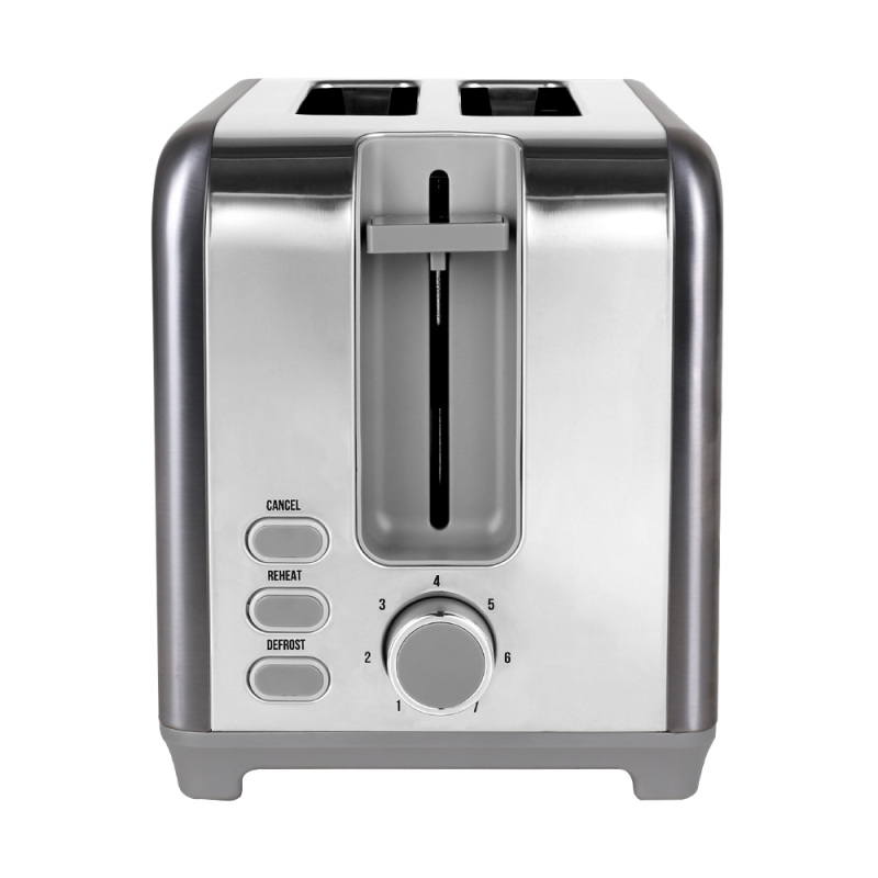 Тостер Vintage Cuisine у ретро стилі 930W Металік