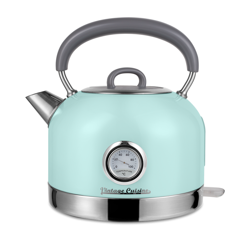 Електрочайник Vintage Cuisine у ретро стилі 1.7 л 2200W М'ятний