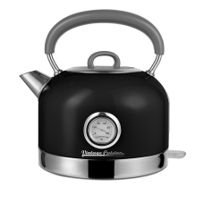 Електрочайник Vintage Cuisine у ретро стилі 1.7 л 2200W Чорний