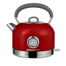 Електрочайник Vintage Cuisine у ретро стилі 1.7 л 2200W Червоний