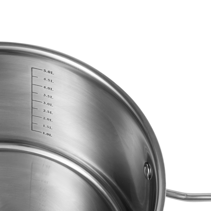 Набір каструль Vintage Cuisine в Ретро стилі з кришками 6 предметів Кремовий