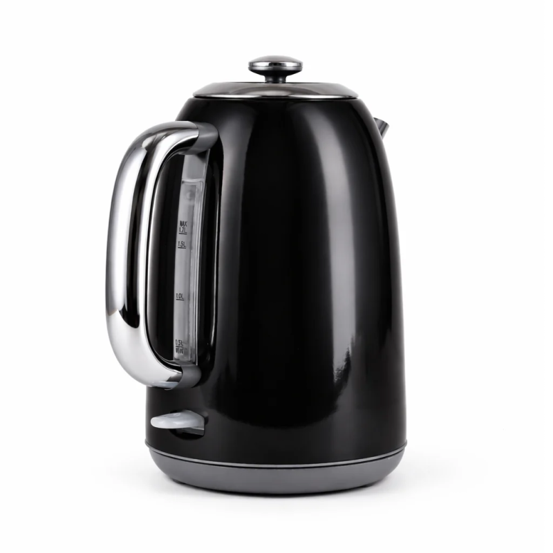 Електрочайник Vintage Cuisine 2.0 у ретро стилі 1.7 л 2200W Чорний
