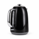 Електрочайник Vintage Cuisine 2.0 у ретро стилі 1.7 л 2200W Чорний