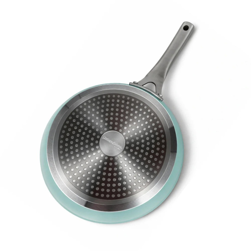 Набір з 3-х сковорідок Vintage Cuisine 20/24/28 см з антипригарним покриттям Мʼятний