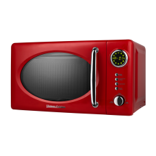Мікрохвильова піч Vintage Cuisine у ретро стилі 700W Червона