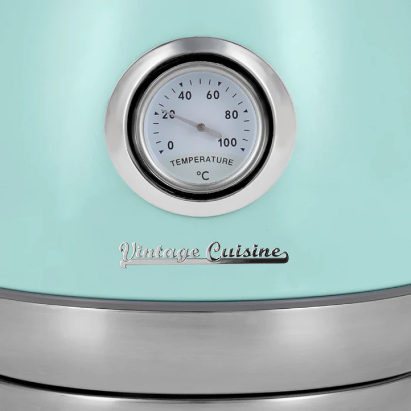 Електрочайник Vintage Cuisine у ретро стилі 1.6 л 2200W М'ятний