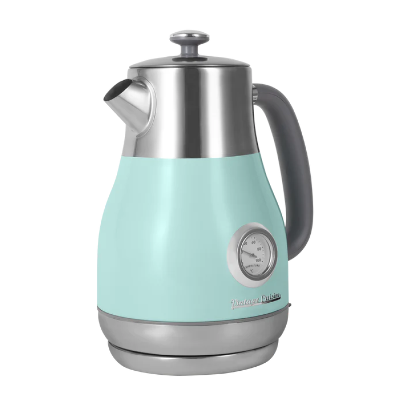 Електрочайник Vintage Cuisine у ретро стилі 1.6 л 2200W М'ятний