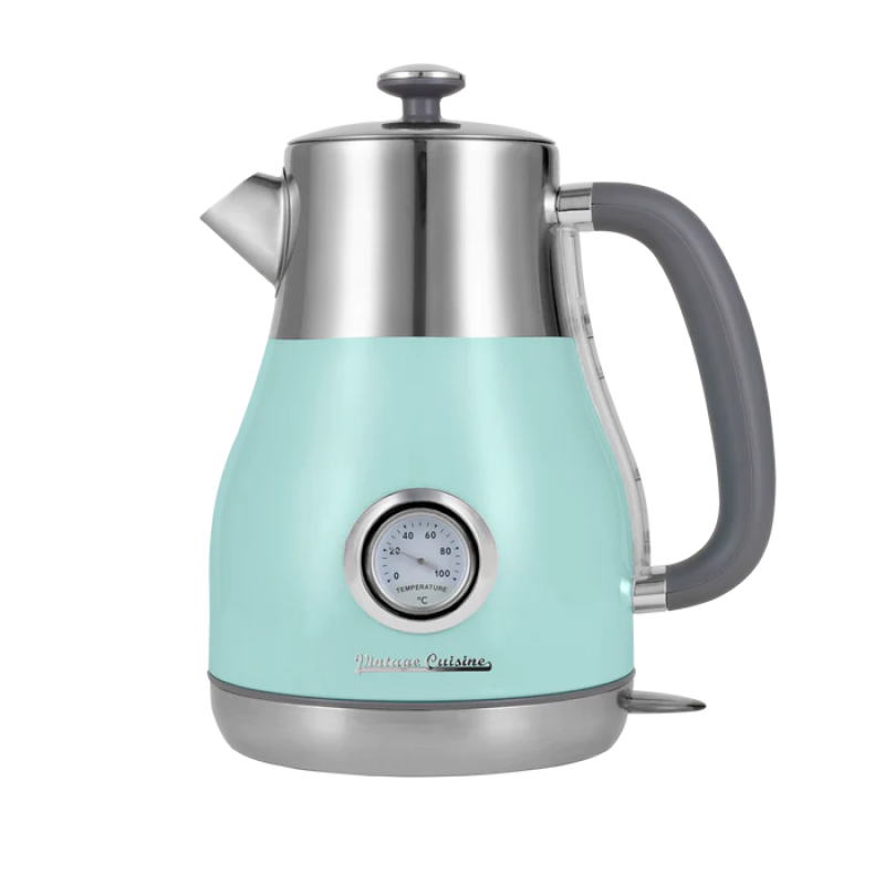 Електрочайник Vintage Cuisine у ретро стилі 1.6 л 2200W М'ятний