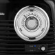 Кухонне радіо Vintage Cuisine у ретро стилі зі шкіряним ремінцем з Bluetooth та акумулятором Чорне